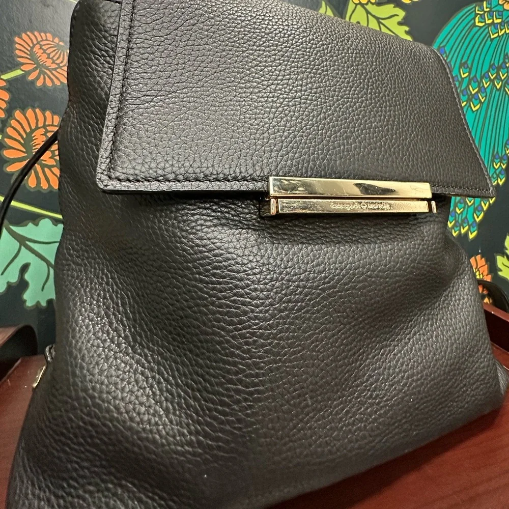 Kate Spade Black Backpack Sleek Design
